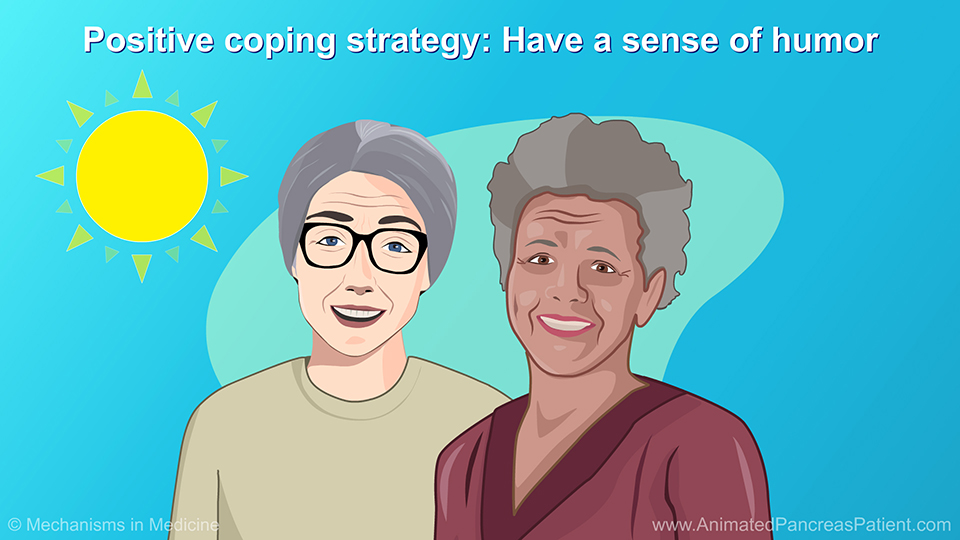 Positive coping strategy: Have a sense of humor