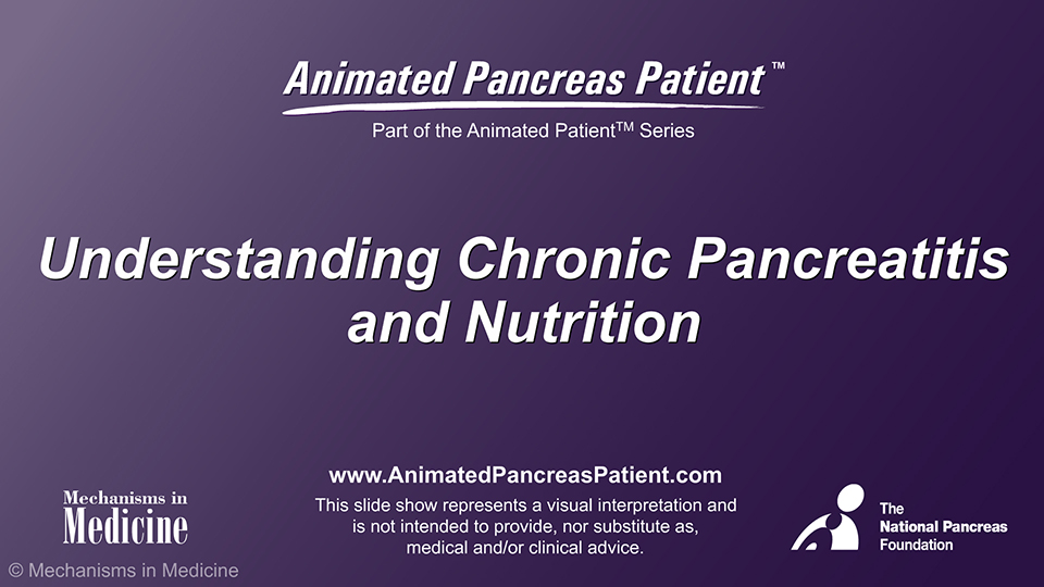 Understanding Chronic Pancreatitis and Nutrition
