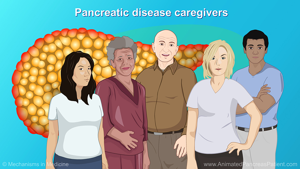 Pancreatic disease caregivers