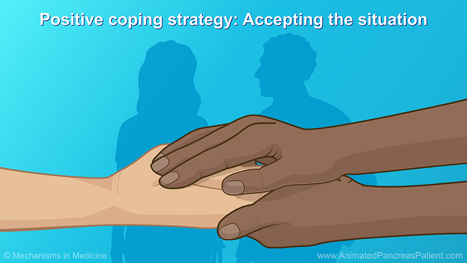 Positive coping strategy: Accepting the situation